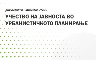 Учество на јавноста во урбанистичкото планирање